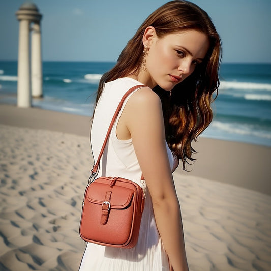 🎀Mala kožna torba preko tijela, 🔥savršena za posao i kupovinu!🔥