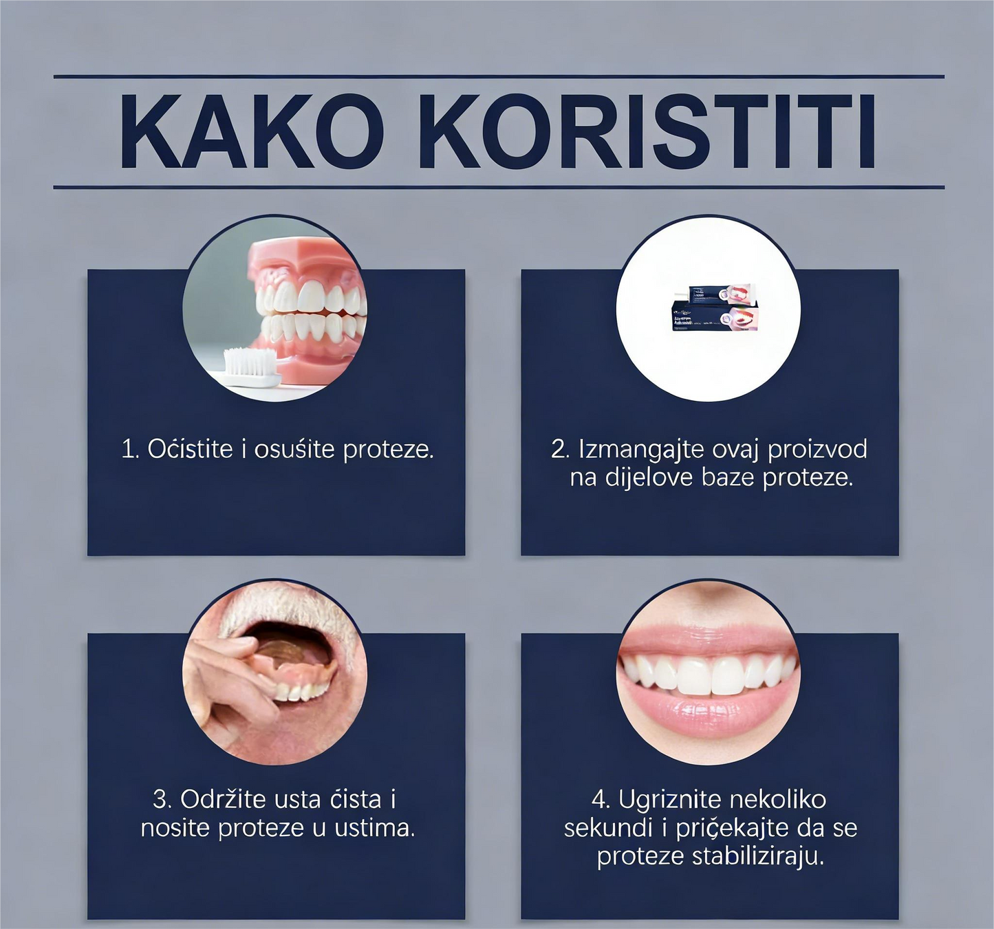 📢📢Kupi jedan dobi jedan gratis🔥POPUSTA!!🔥AdhereDent® Termoplastično ljepilo za proteze ⏳