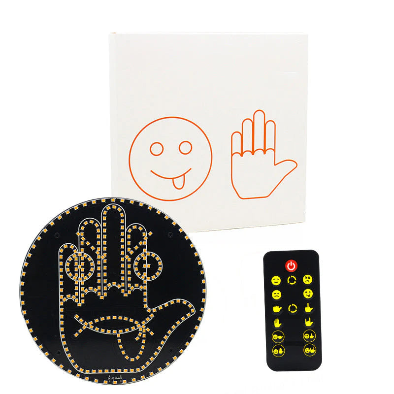 🚗LED emoji svjetla za stražnje staklo automobila😜, super isplativa personalizirana modifikacija🔥