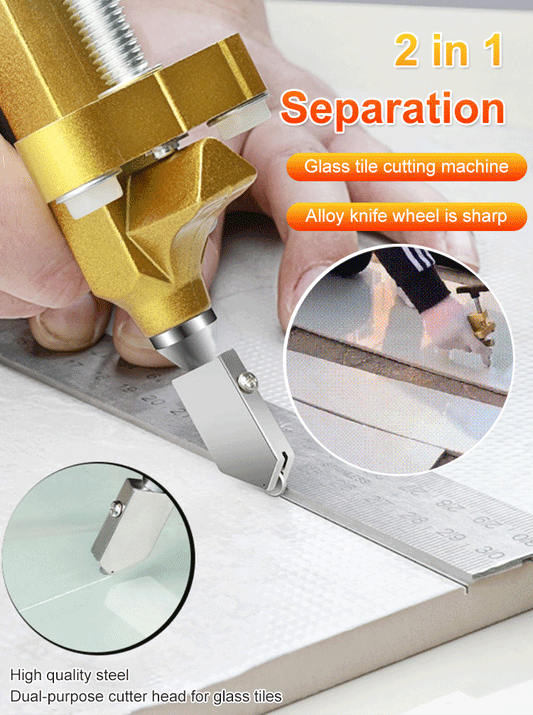 🔥 Super popularni proizvodi 🔥🧱✂️ Prijenosni ručni rezač pločica za precizno i jednostavno rezanje💥