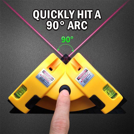 🛠️ Laserski Nivelač 90° za Keramiku! 💥 Precizan Infracrveni Zrak – Pravi Ugao za Postavljanje Ploča! 🧱