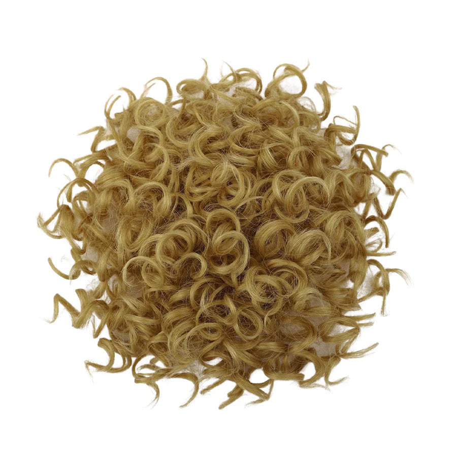 🔥 Super popularni proizvodi 🔥Labava, kratka, kovrčava punđa s elastičnom vrpcom