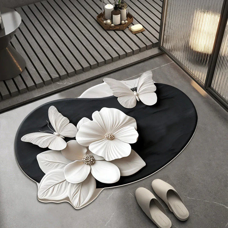 💧Trenutačno upija vlagu jednim korakom✨! 🔥3D protuklizna upijajuća podloga, trenutačno suši vaša stopala!🔥