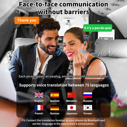 🎧AI prevođenje u stvarnom vremenu OWS Bluetooth slušalice, kompatibilne s Appleom i Androidom, super vrijednost!🔥