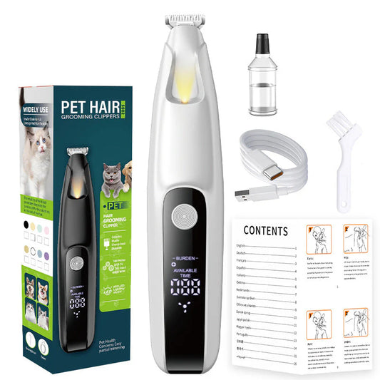 Precizni trimer za šape kućnih ljubimaca s LED svjetlom