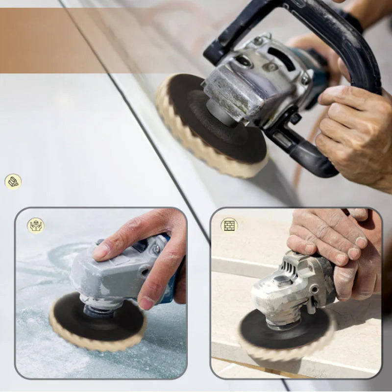 🔥Kupi jedan dobi jedan gratis🔥🛠️🧽✨ “Vuna polirni kotačić za preciznu obradu”