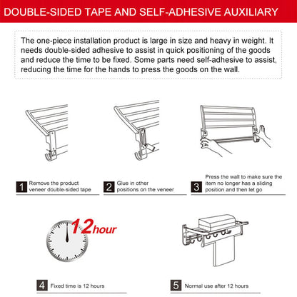 🔥Kupi jedan dobi jedan gratis🔥🛠️💧 Snažno ljepilo bez bušenja za kupaonske dodatke i kućnu montažu💥