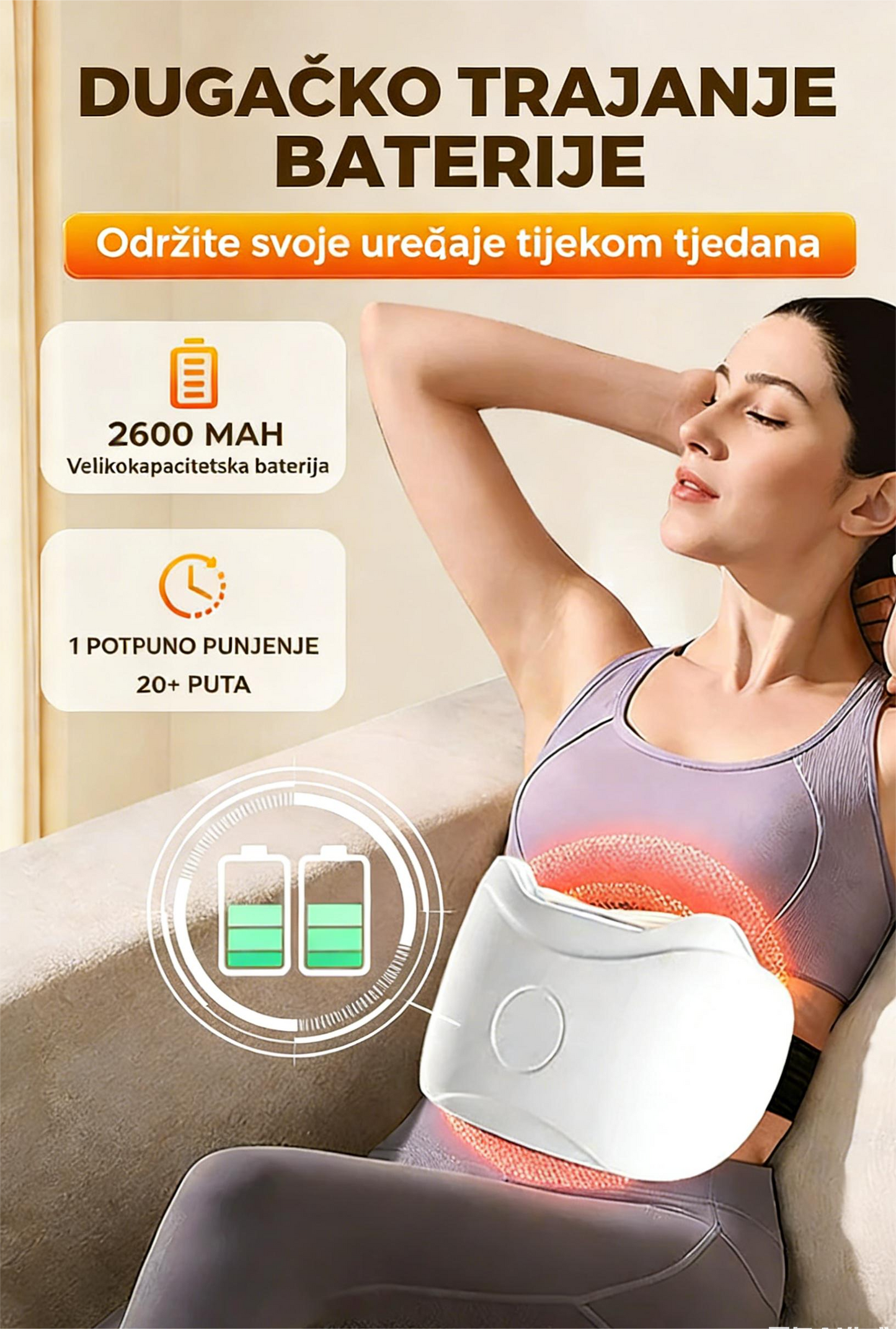 🔥 Super popularni proizvodi 🔥💃 Vibracijski masažni fitness pojas za aktivaciju mišića i ugodnu kućnu vježbu🚀