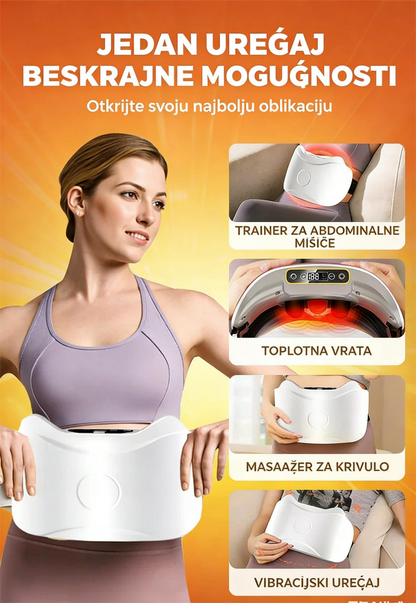 🔥 Super popularni proizvodi 🔥💃 Vibracijski masažni fitness pojas za aktivaciju mišića i ugodnu kućnu vježbu🚀
