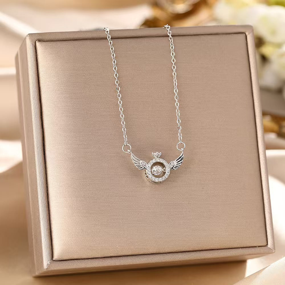 🔥 Super popularni proizvodi 🔥💖 “Anđeoska ogrlica sa srcem – moderan stil”🌸👑