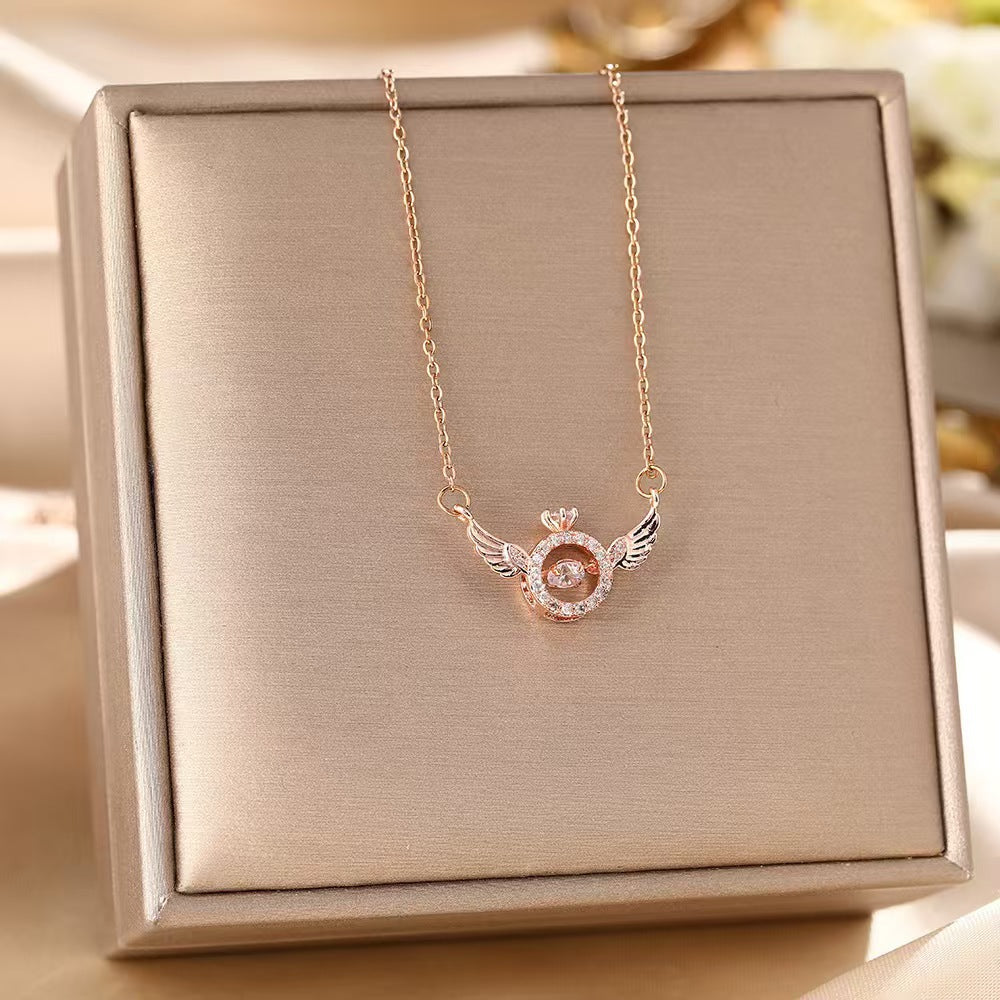 🔥 Super popularni proizvodi 🔥💖 “Anđeoska ogrlica sa srcem – moderan stil”🌸👑