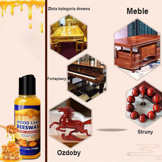 🔥Kupi jedan dobi jedan gratis🔥🪵🏠✨ Prirodni pčelinji vosak za njegu i održavanje raznih drvenih površina💥prisutan Namjenski ručnik🔥