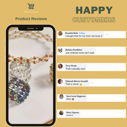 🔥 Super popularni proizvodi 🔥Narukvica s magičnim prstenom podesiva u dva smjera