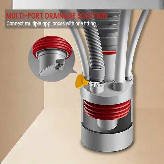 🔥 Hit za Dom! 💦 Multi-portni Spojnik za Odvodnjavanje⚡