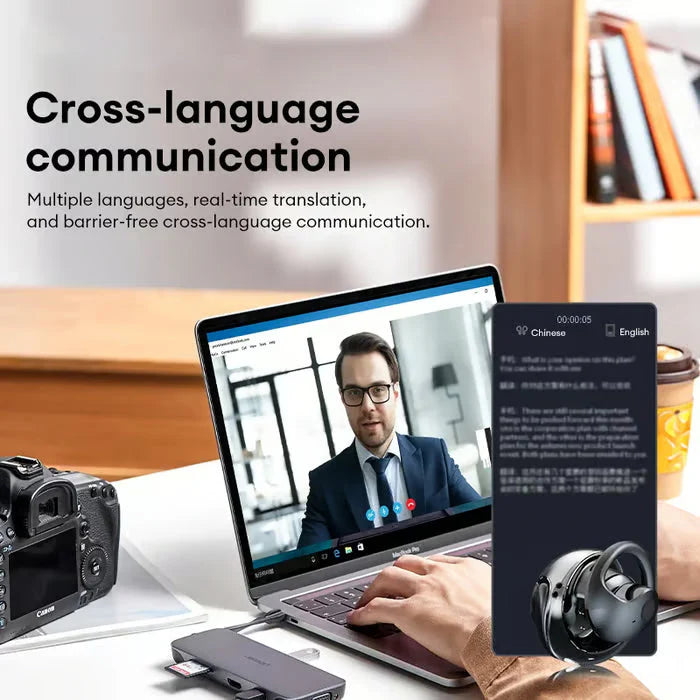 🎧AI prevođenje u stvarnom vremenu OWS Bluetooth slušalice, kompatibilne s Appleom i Androidom, super vrijednost!🔥