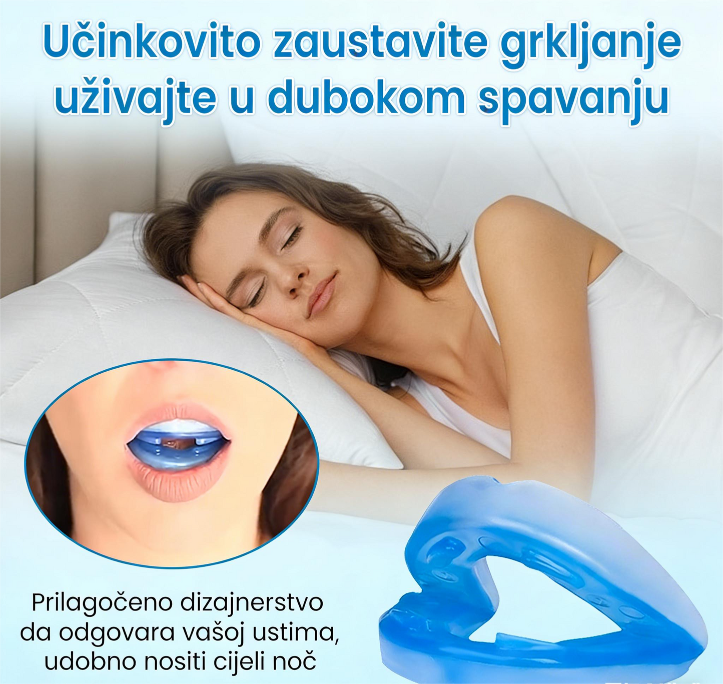 📢📢POPUSTA!!🔥Kupi jedan dobi jedan gratis🔥😴Flanora podesivi štitnik za zube protiv hrkanja🦷💥