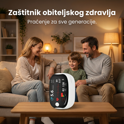 📢📢POPUSTA!!🔥Kupi jedan dobi jedan gratis🔥Clinclii™ GlucoSense precizni laserski monitor za mjerenje glukoze i kisika u krvi