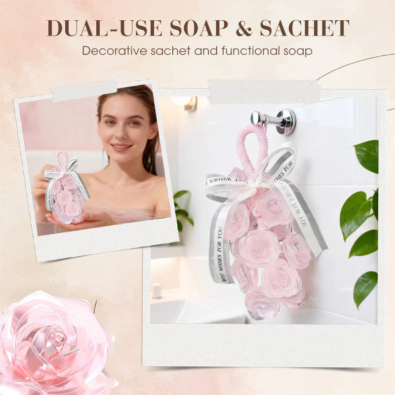🌹Ručno izrađen kristalni buket ruža za kupaonicu, 🛁nepogrešiv dodatak za kupaonicu💖