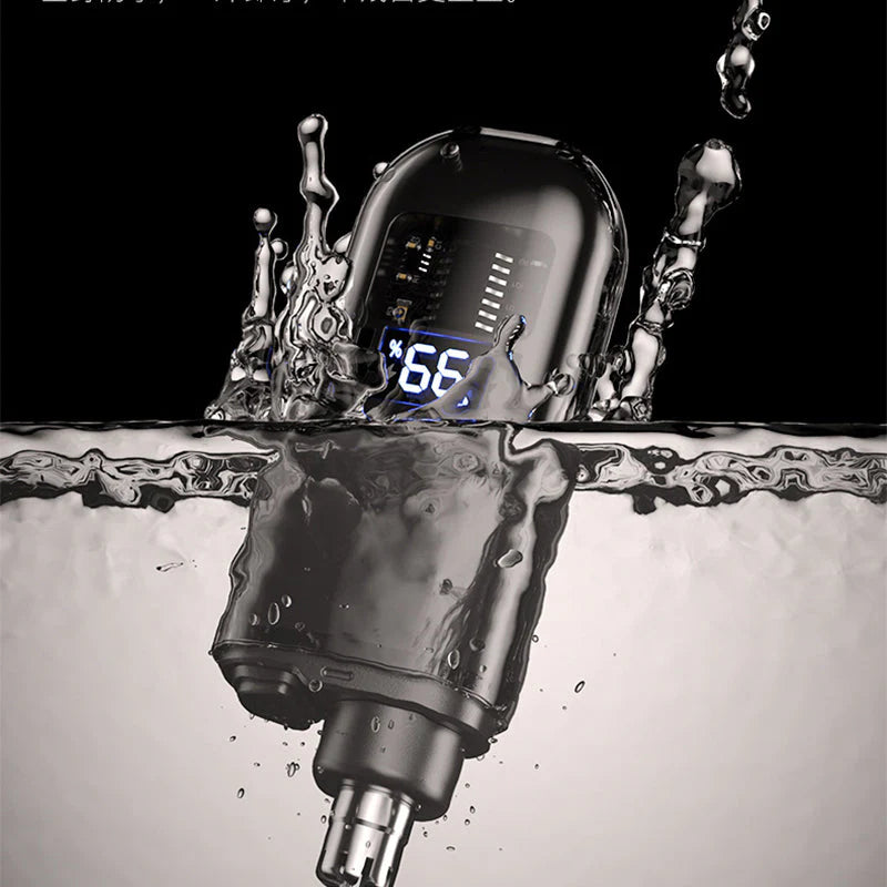 💧 Potpuno perivo! Pametni električni trimer za nos za super jednostavno čišćenje ✅