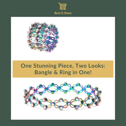 🔥 Super popularni proizvodi 🔥Narukvica s magičnim prstenom podesiva u dva smjera