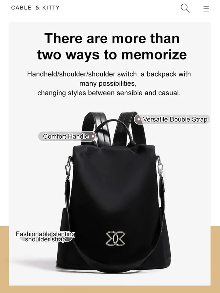 🔥 Super popularni proizvodi 🔥🎒✨ Ženska Ruksak od Oxford Tkanine –Praktičan i Lagan🌸🎒