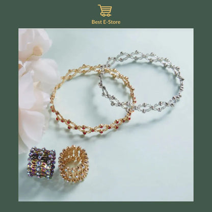 🔥 Super popularni proizvodi 🔥Narukvica s magičnim prstenom podesiva u dva smjera