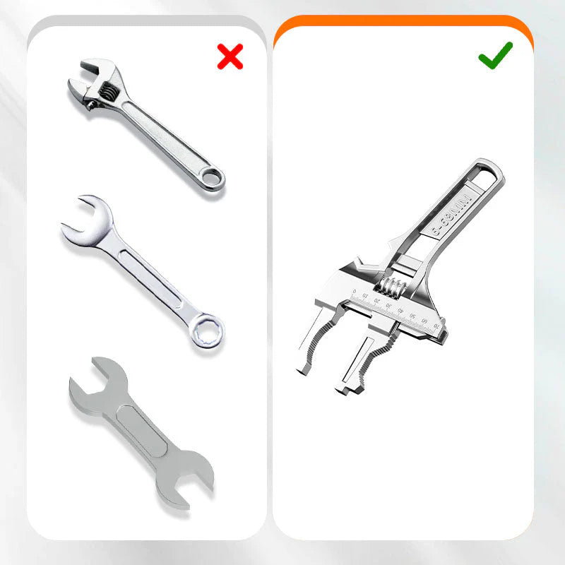 🔥 Versatilni Ključ za Lavabo! ✨ Dvostrani + 6–68mm – Za Svaku Veličinu! 🛠️