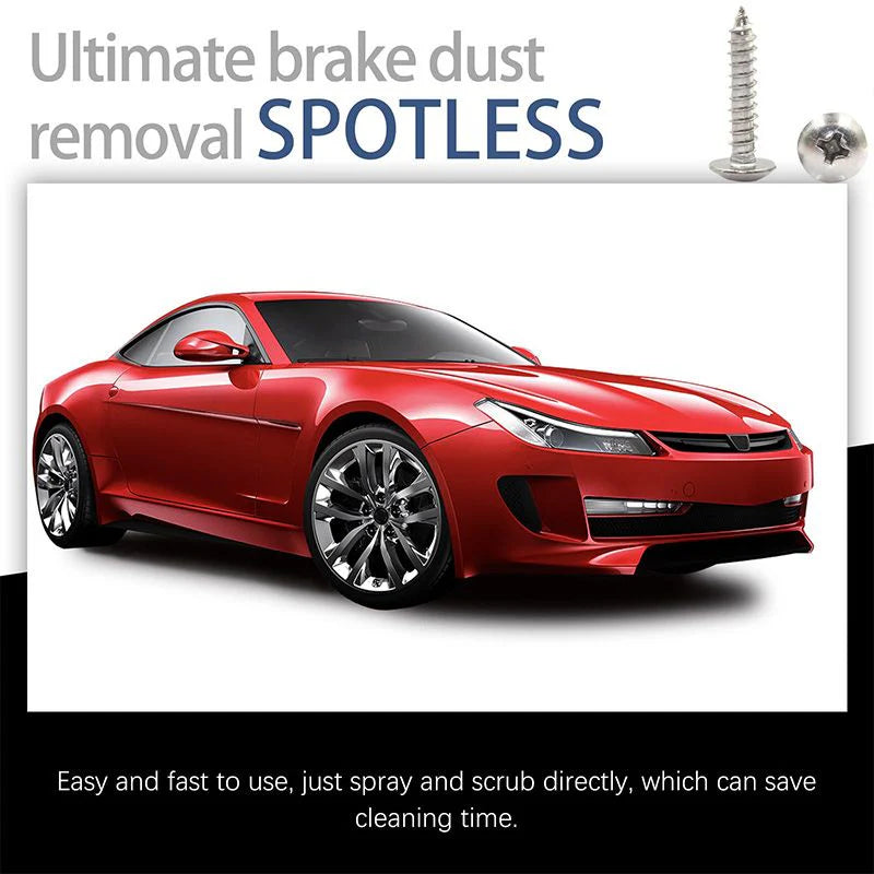 💧Snažno uklanjanje mrlja bez korozije! Sredstvo za čišćenje automobilskih kotača, koristite s povjerenjem! 👍