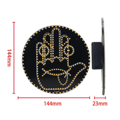 🚗LED emoji svjetla za stražnje staklo automobila😜, super isplativa personalizirana modifikacija🔥