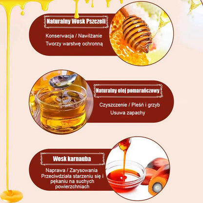 🔥Kupi jedan dobi jedan gratis🔥🪵🏠✨ Prirodni pčelinji vosak za njegu i održavanje raznih drvenih površina💥prisutan Namjenski ručnik🔥