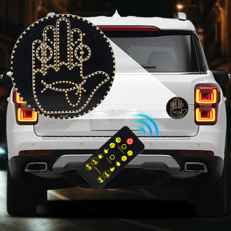 🚗LED emoji svjetla za stražnje staklo automobila😜, super isplativa personalizirana modifikacija🔥