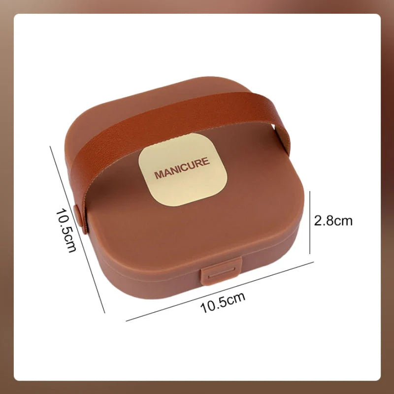 🔥 Kompaktan Set za Nokte! ✂️ 7 Komada Prenošenji – Za Idealne Nokte Bilo gdje! 💅