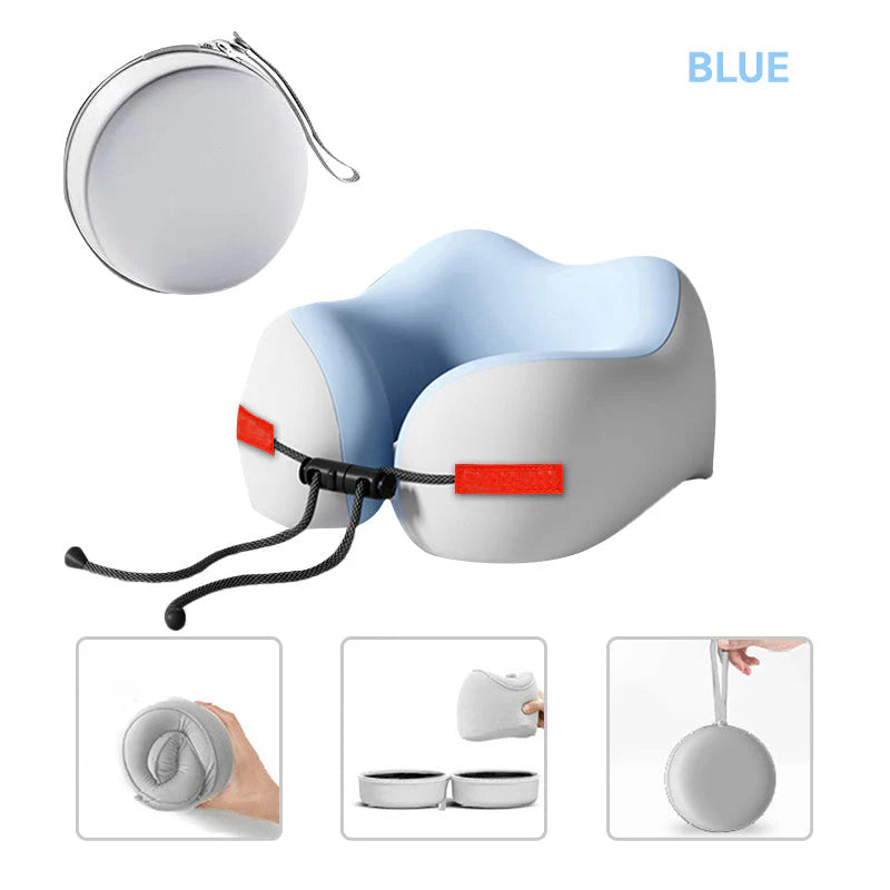 🛌Jastuk za vrat od memorijske pjene u obliku slova U✈️｜ 🔥Udoban za putovanja i uredski rad✨