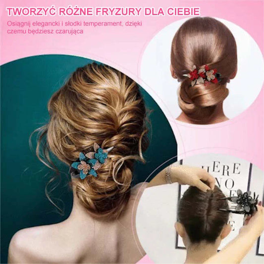 🔥 Super popularni proizvodi 🔥🌸💎 “Cvjetna kopča s vodenim dijamantima – luksuzan dodatak”