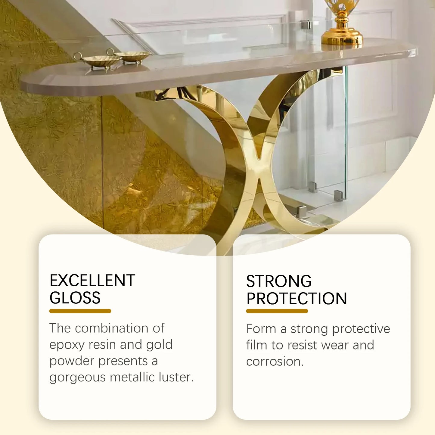 ✨🎨 “Vodena zlatna boja – sjaj koji se vidi” 🔥Kupite sada i dobijte četku besplatno.🔥