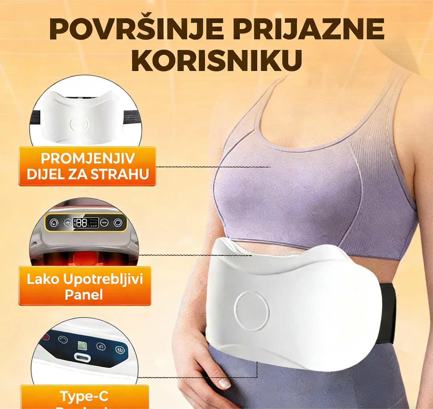 🔥 Super popularni proizvodi 🔥💃 Vibracijski masažni fitness pojas za aktivaciju mišića i ugodnu kućnu vježbu🚀