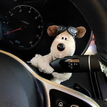 🐶Slatka i utješna mala plišana igračka za vaš auto! Ukras za ručicu mjenjača koji će dodati dašak zabave vašem voljenom vozilu.🌟