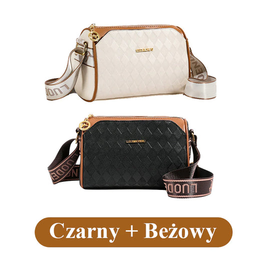 ✨Ženska torba za rame s tri sloja i dijamantnim uzorkom｜📱Tri pretinca za maksimalnu pohranu! 🔥