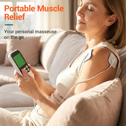 🔥 Super popularni proizvodi 🔥💆‍♂️✨ Višenamjenski pulsni masažer za opuštanje tijela 🌿 Pogodan za vrat, ramena, leđa i noge – ugodna masaža kod kuće 😌⚡