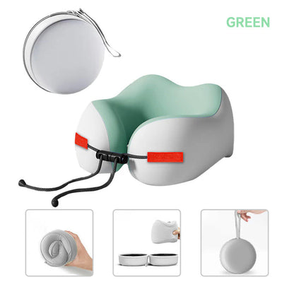 🛌Jastuk za vrat od memorijske pjene u obliku slova U✈️｜ 🔥Udoban za putovanja i uredski rad✨