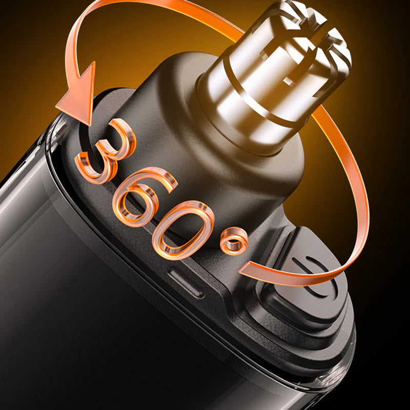 💧 Potpuno perivo! Pametni električni trimer za nos za super jednostavno čišćenje ✅