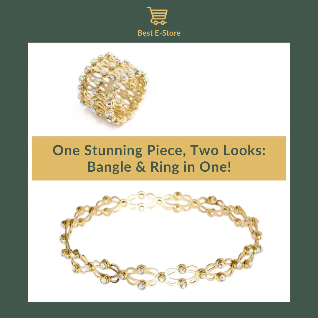 🔥 Super popularni proizvodi 🔥Narukvica s magičnim prstenom podesiva u dva smjera