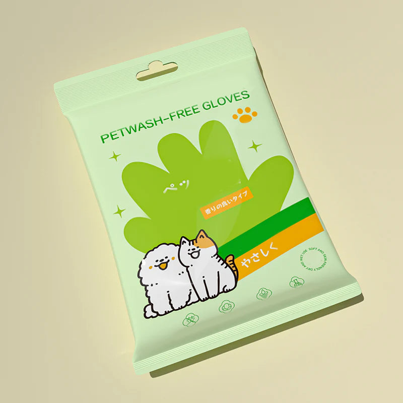 🔥🔥Jednokratne vlažne maramice za čišćenje kućnih ljubimaca | Bez ispiranja, dezodoriraju i nježne, s pet prstiju