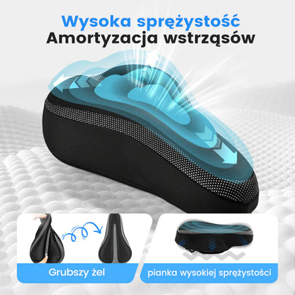 🚲Visoko elastično biciklističko sjedalo, savršeno za vožnju biciklom i putovanje na posao🔥