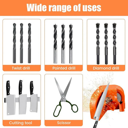 🔥Kupi jedan dobi jedan gratis🔥🛠️ Višenamjenski oštrač bušilica! ✨ Brzo oštrenje — trenutačno vraća bušilice u stanje kao novo! ⚙️