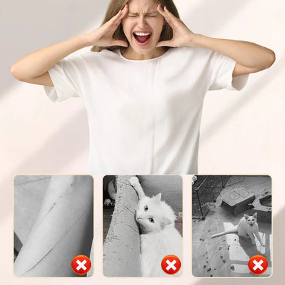 🔥 Super popularni proizvodi 🔥🏠🐾 Pametna zidna grebalica – savršena za aktivne mačke 😺✨