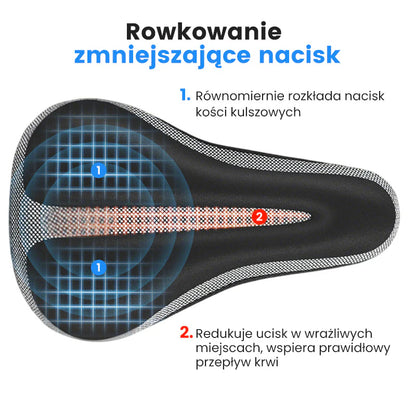 🚲Visoko elastično biciklističko sjedalo, savršeno za vožnju biciklom i putovanje na posao🔥