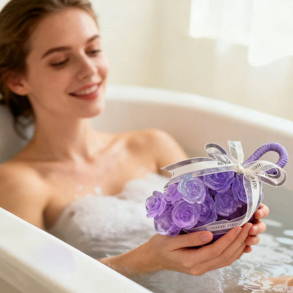 🌹Ručno izrađen kristalni buket ruža za kupaonicu, 🛁nepogrešiv dodatak za kupaonicu💖