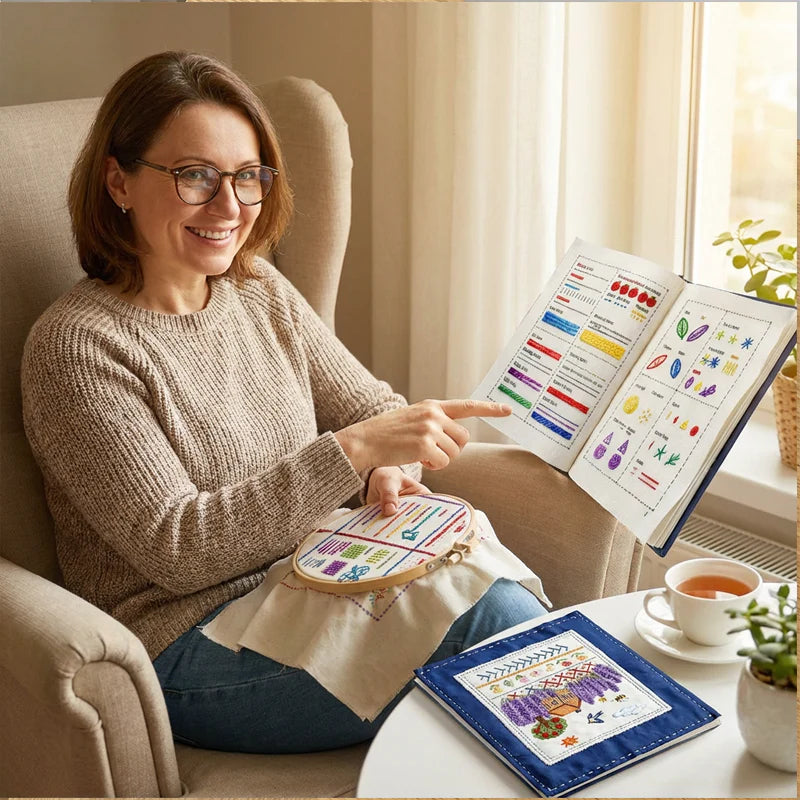 🔥 Super popularni proizvodi 🔥✨ Hobby Set za Šivanje DIY – Vježbaj Razne Tehnike s Lakoću! 🧵