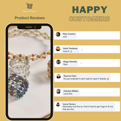 🔥 Super popularni proizvodi 🔥Narukvica s magičnim prstenom podesiva u dva smjera